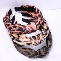 【CW】 Color Leopard Hairband Pattern Knot Headband customized Hair Accessories