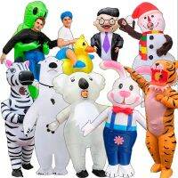 Full Body Suit Inflatable Alien Costumes for Adults Cow Costumes Rabbit Bear Cosplay Costumes Halloween Christmas Anime Clothes