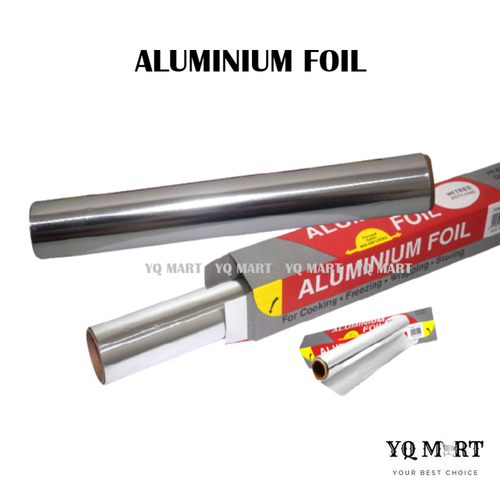Aluminium Foil/ Bbq Aluminum Foil/ Kertas Bbq Lazada