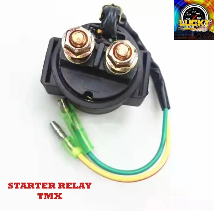 STARTER RELAY FOR RAIDER 150, MIO, XLR KAWASAKI, TMX, CT100/BAJAJ