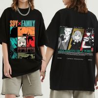 เสื้อยืดอนิเมะสปาย X Family Loid Forger Ya Forger Yor Forger Manga แฟชั่นฤดูร้อนลำลองผู้ชายเสื้อยืดขนาดใหญ่