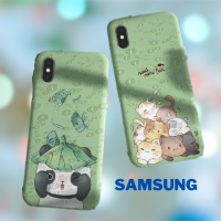 พร้อมส่งจากไทย-เคสสีเขียวลายแพนด้า สำหรับSamsung A50 A40 A30 A20 A7 J6 J4 J8 A5 A8 J2 Pro A6 Plus 2018 J3 J5 J7 J1 2016 Cartoon TPU Case #931