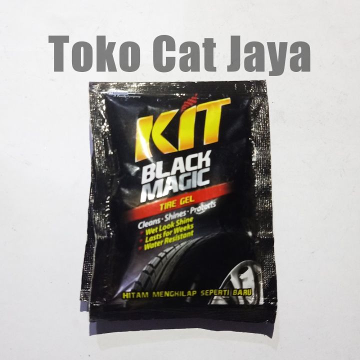 Kit Black Magic Tire Gel Semir Ban Sachet 35 Ml Lazada Indonesia