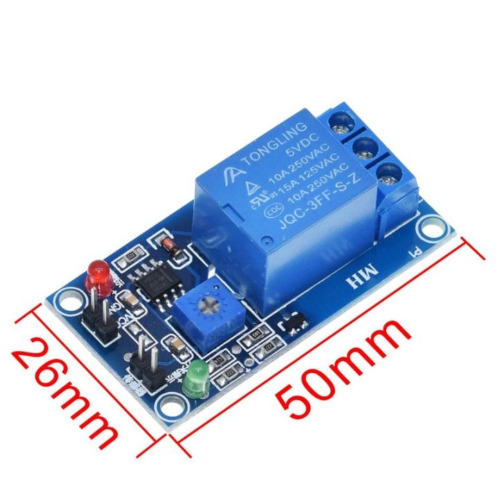 โมดูลเซนเซอร์ตรวจจับน้ําฝน-dc-5v-12v-relay