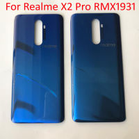 【▼Hot Sales▼】 jiejiu65879742 ใหม่6.5Quot; สำหรับ Realme X2 Pro Rmx1931ฝาครอบ X2pro เคสหลังกระจกที่ครอบพร้อมสติกเกอร์แท็บแบบติด