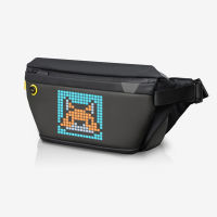 Divoom Pixoo Sling Bag กระเป๋าสะพายข้างสำหรับเดินทางกลางแจ้ง Pixel Art หน้าจอ LED