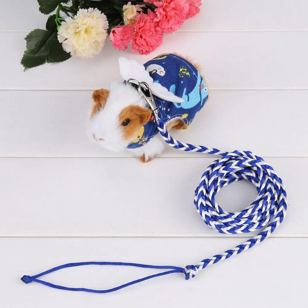 VSDGF Áo Gi-lê Dây Xích Chuột Hamster SÓC Chinchilla Dễ Thương Dễ Thương Có  Thể Điều Chỉnh Phụ Kiện Cho Thú Cưng Dây Dắt Chó 