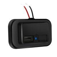 【Aishang electronic】Dual USB Charger3.1A 4.8A 12V ประเภท C สำหรับ MotorcycleTruck ATV BoatRV BusAdapter Outlet ป้องกันฝุ่น