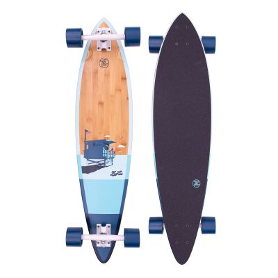 Z Flex Bamboo Pintail Cruiser Skateboard 38 inch (genuine)