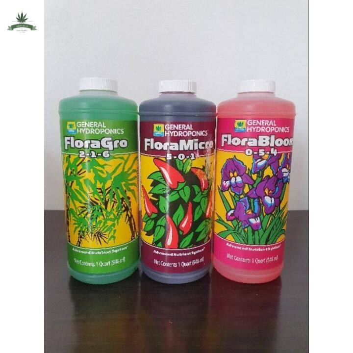 สินค้าพร้อมจัดส่ง-ส่งฟรี-general-hydroponics-flora-gro-ขวดแท้1quart-original-package-ปุ๋ยหลักทำใบ-มีไนโตรเจนเสริมการเจริญเติบโต-สินค้าใหม่-จัดส่งฟรีมีบริการเก็บเงินปลายทาง