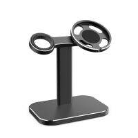 Dual Device Adjustable Stand for Apple ChargerWatch, Aluminum Phone Stand Holder for iPhone 12 13ProPro MaxMiniiWatch