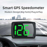 Head Up Display Dual Chips MPH/KM Gau Speedometer GPS Digital