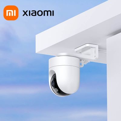 กล้องกลางแจ้งอัจฉริยะ Wi-Fi Xiaomi CW400 2.5K อัลตร้า HD สมาร์ท IP66การมองเห็นได้ในเวลากลางคืนสีเต็มรูปแบบกันน้ำทำงานร่วมกับแอป Mi Home