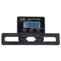 【SALE】 lesslisoftlem1986 TL90จอแสดงผล LCD Digital Pitch Gauge มุมใบมีดสำหรับ Align 450 500 550 600 700 RC เฮลิคอปเตอร์