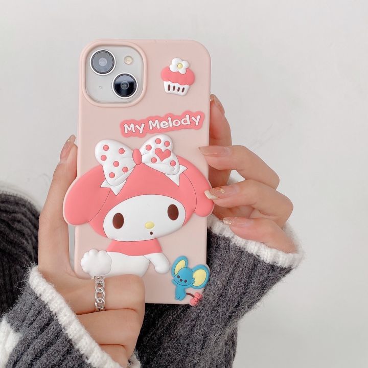 cs111-ลายmelody-เคสโทรศัพท์งานซิลิโคน-สินค้าพร้อมส่ง-อ่านรายละเอียดก่อนสั่ง