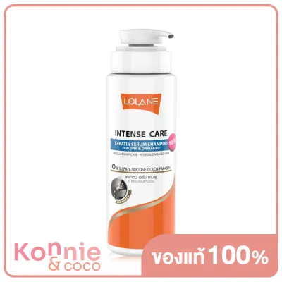 Lolane Intense Care Keratin Serum Shampoo For Dry &amp; Damaged 400ml