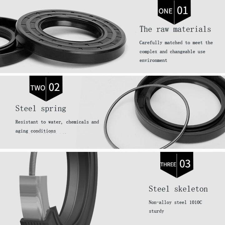 black-nbr-tc-fb-tg4-skeleton-oil-seal-id-72mm-od-90-140mm-thickness-8-13mm-nitrile-butadiene-rubber-gasket-sealing-rings-gas-stove-parts-accessories