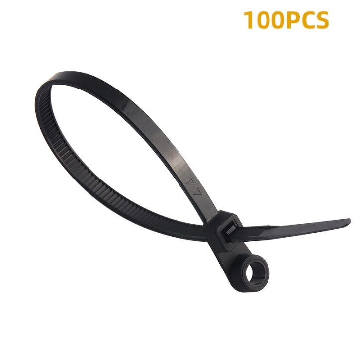 100pcs-nylon-cable-tie-4x200-fixed-cable-tie-nylon-cable-zip-ties-with-screw-hole-mount-self-locking-loop-wrap-bundle-tie-straps