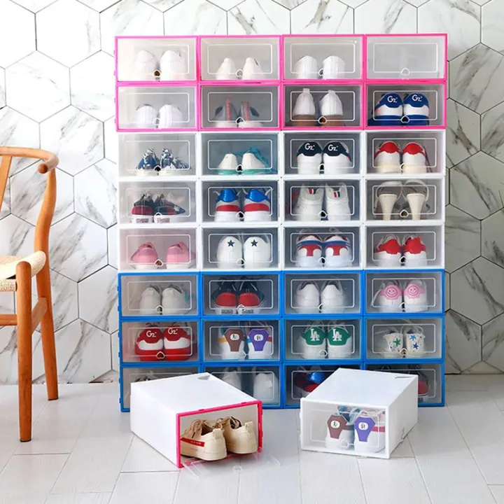 large shoe box storage