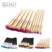 [COD] 10 makeup brushes tools five big brush blush set