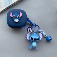 Suitable for Redmi Buds 3 AirDots 3 2 S / Mi True wireless Earbuds 2S เคสซิลิโคน Stitch การ์ตูนน่ารัก เอียร์บัด กันน้ํา กันกระแทก นุ่ม ป้องกัน หูฟัง ผิวหนัง พร้อมตุ๊กตา