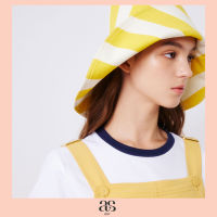 [asv ss23] Asv Color Stipes Hat หมวกบักเก็ท ปีกกว้าง ตัดต่อผ้าลายทาง