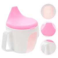 OULII Baby Water Cup Baby Trainer Sippy Cup Toddler Water Cup กับ Scale Baby Sippy Cup พร้อมด้ามจับ