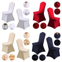 Wedding Site Business Activity Restaurant Banquet Hotel Exhibition Reusable Spandex Elastic Skirt Universal Elastic Chair Cover