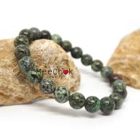 เทอร์ควอยซ์ แอฟริกา African Turquoise 8 มิล พลอยสีขี้นก การเวก หินมงคล หินสี หินนำโชค กำไลหินมงคล กำไลหิน กำไลข้อมือ กำไลหินเสริมดวง By.Meechok