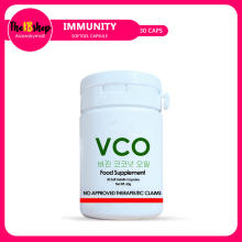 MEJIE Virgin Coconut Oil (VCO) Food Supplement 30 Soft Gelatin Capsules 60g 1000mg