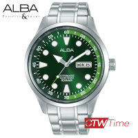 ALBA Automatic นาฬิกาข้อมือผู้ชาย สายสแตนเลส รุ่น AL4255X1 / AL4253X1 / AL4255X / AL4253X