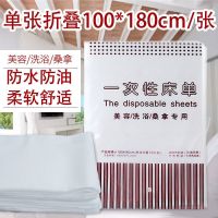 [COD] Disposable oil-proof bed sheet waterproof massage beauty salon folded 10 sheets pack foot bath pedicure supplies