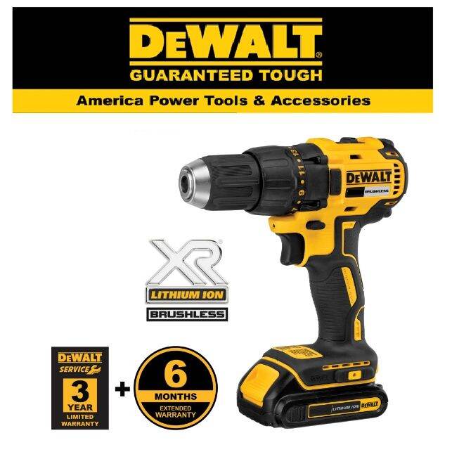 DEWALT DCD777D2B1 20V BRUSHLESS DRIL DRIVER EASY USE SAFETY GOOD