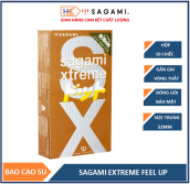 Bao cao su gân gai Sagami Xtreme Feel Up 10 bao