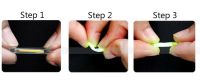 50pcs Night Fishing Luminous Float Fluorescent Light Stick Rod Tip Bait Alarm 4.5*37mm Multi-Color LightsDark Glow Sticks Tools