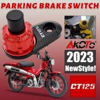 Sakelar Rem Parkir Sepeda มอเตอร์สำหรับฮอนด้า CT125 CT 125 Hunter Cub 2020-2023 2022 Ki Kontrol Rem Jalan Kopling