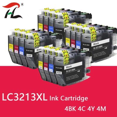 Compatible for LC3211 LC3213 Ink Cartridge For Brother DCP-J772DW DCP-J774DW MFC-J890DW MFC-J895DW Printers LC 3211 lc3213 Ink Cartridges