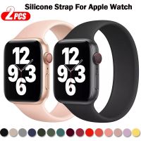 Solo Loop Strap For Apple Watch Band 49mm 45mm 41mm 40mm 38 42 Elastic Silicone Sport Bracelet Iwatch Series 8 Ultra 7 6 5 Corea