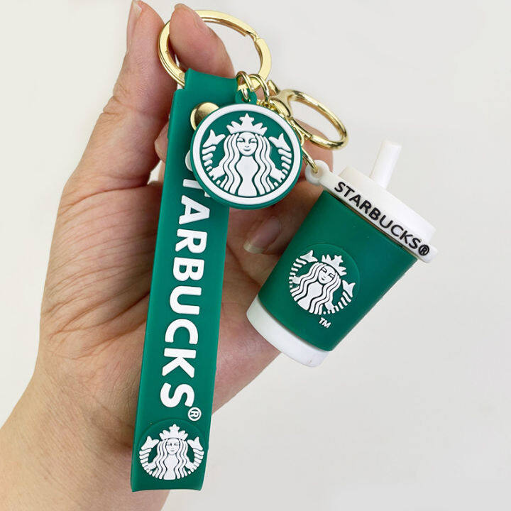 startbuck-ขาตั้งกล้อง-starbuck-อุปกรณ์เสริม-starbuck-คนดังออนไลน์ที่มีชื่อเสียงที่สำคัญถ้วยชานมไอศกรีมจี้กระเป๋าโรงเรียนที่สวยงามจี้การ์ตูนน่ารักพวงกุญแจหลัก