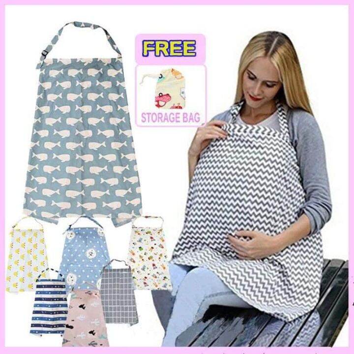 Infant Breastfeeding Cover Adjustable Nursing Cover Baby Blanket Lazada PH