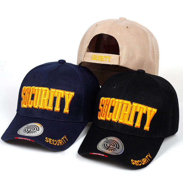 security-embroidery-baseball-cap-for-women-hip-hop-snapback-caps-men-street-cool-fashion-hat-cotton-daddy-caps