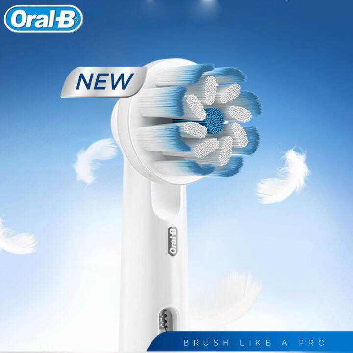 เปลี่ยนหัวแปรงสีฟันไฟฟ้า-super-soft-gum-protect-un-oral-b-หัวแปรงหัวฉีด-stain-removal-eb60ทำความสะอาดลึก-xnj