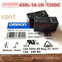 2022ล่าสุด1ชิ้นแบรนด์ใหม่เดิมจุด G5RL-1A-LN 12VDC ปกติเปิด12A 4ฟุต12โวลต์ G5RL-1A