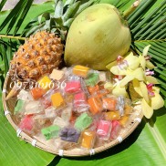Kẹo dừa dẻo thập cẩm mix vị Bánh kẹo ăn vặt Tết - Đặc Sản Bến Tre