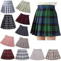 【CC】♣□  Fashion Pleated Skirt Baby Kids Waist Childrens College Costumes Short Skirts