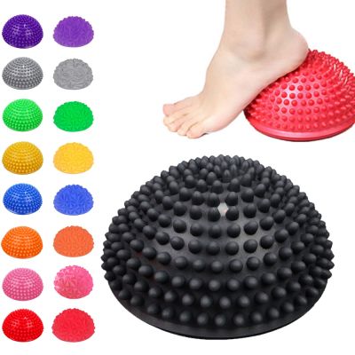 【CW】 Inflatable Massage Balls Half Sphere Children Trainer Balancing Gym Pilates