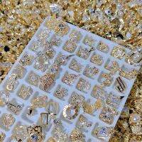 【Beauty without makeup】100PCS Luxury Zircon 3D เล็บการตกแต่งศิลปะ Rhinestone เพิร์ลเพชรคริสตัลจี้เครื่องประดับแต่งเล็บออกแบบอุปกรณ์