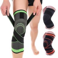 【CW】 Kneepad 1PC Men Pressurized Elastic Knee Sleeve Support Basketball Volleyball Brace Protector