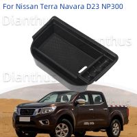 ที่เท้าแขนสำหรับรถนิสสัน Terra Navara D23 NP300 2015-2020ที่เท้าแขนคอนโซลกลางรถกล่องเก็บของอุปกรณ์เสริมถาดจัดระเบียบ2019 2018 2017 201