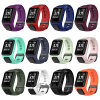 Zapasowa silikonowa opaska na nadgarstek dla TomTom Runner 2 3 4 Spark 3 Adventurer Golfer 2 Spark tomtom4 Sport Smart Watchband